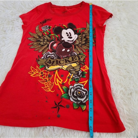 Disney Mickey Mouse Y2K Style Graphic T-Shirt SZ M - Picture 7 of 9